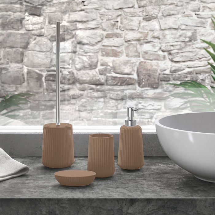 GEDY MK985200000 MARIKA Toothbrush Holder Dove Gray