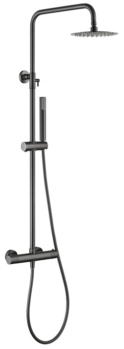 IMEX BTB063/BGM BLESS-PALAU Termostatico Conjunto Ducha Black Gun Metal