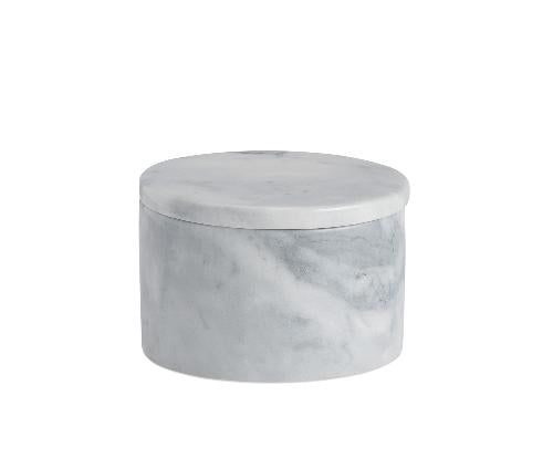ANDREA HOUSE AX24144 Caja Mármol Ø10X7 Cm