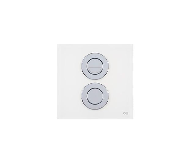 OLI 022238 SM15 Pulsador Cristal Blanco