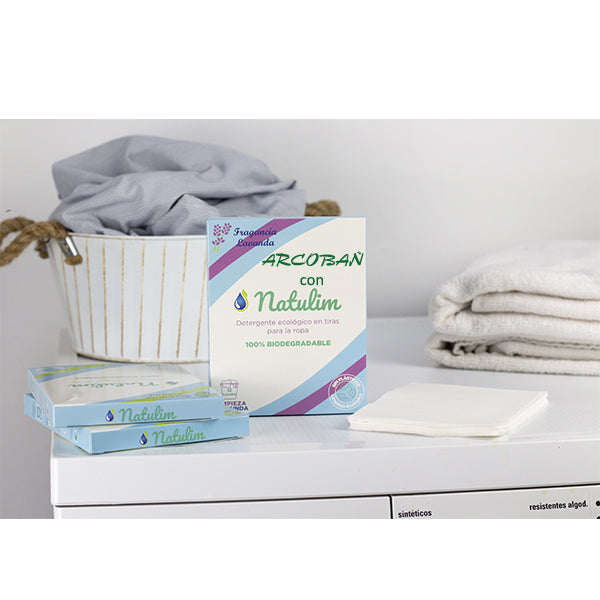 ARCOBAÑ 30ECOLA  Eco-tiras Detergente Fragancia Lavanda