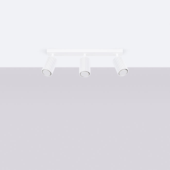 SOLLUX SL.1543 KARBON Lámpara De Techo 3l Blanca