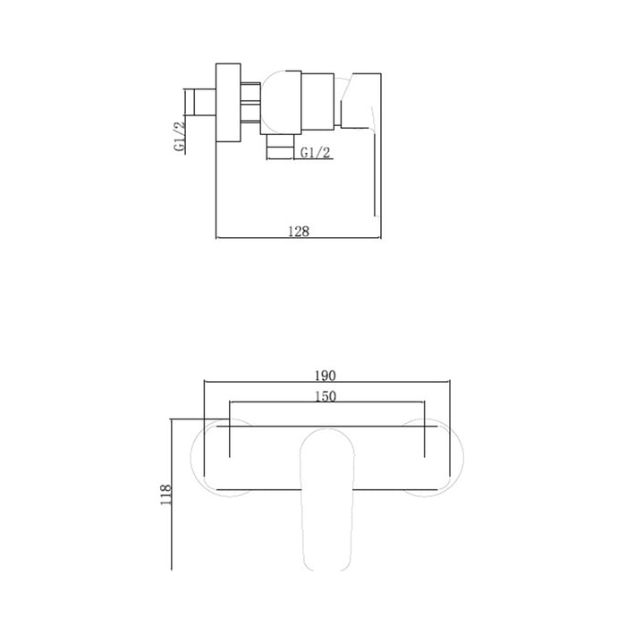 ARCOBAÑ LOPASET ACUARIO Monomando Ducha Cromo