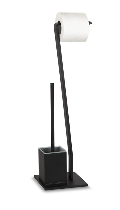 BELTRAN 22122 OSLO Escobillero Portarrollo Oslo Negro