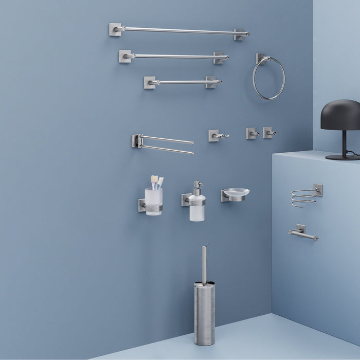 GEDY FJ233800000 FUJI Double Brushed Towel Rack