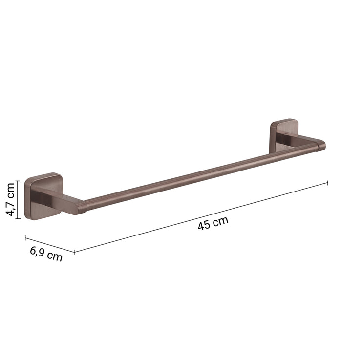 GEDY TO218245100 TONGA Toallero 45 cm oro rosa