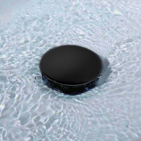 BATHME 32484 Click Clack Valve Matte Black