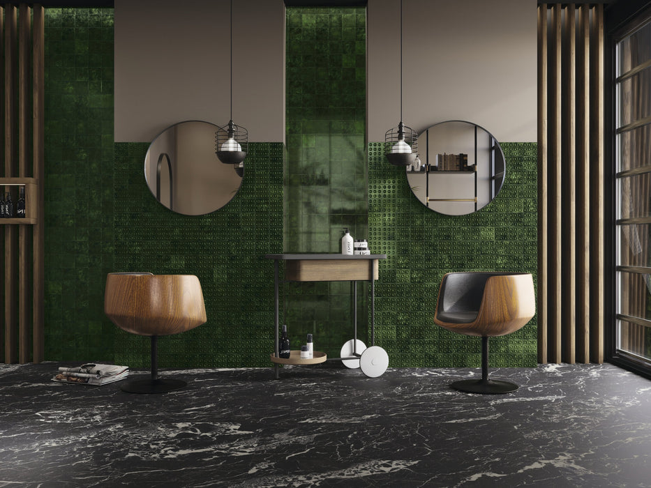 CARMEN A041643 GENUINE EMERALD 10X10 Azulejo