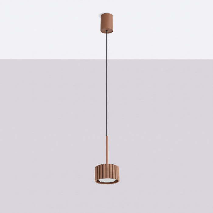 SOLLUX SL.2681 Lámpara colgante AURA 1 moca Gx53