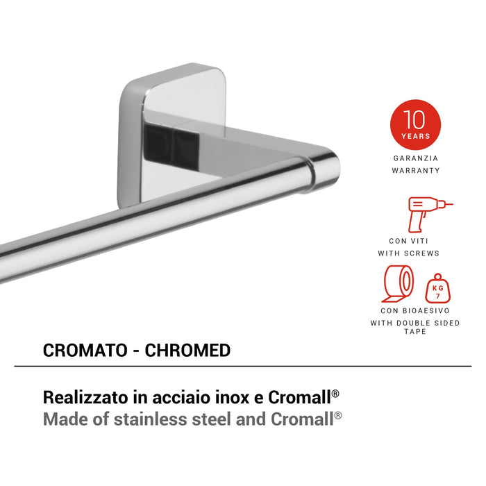 GEDY TO213013100 TONGA Chrome Towel Rack