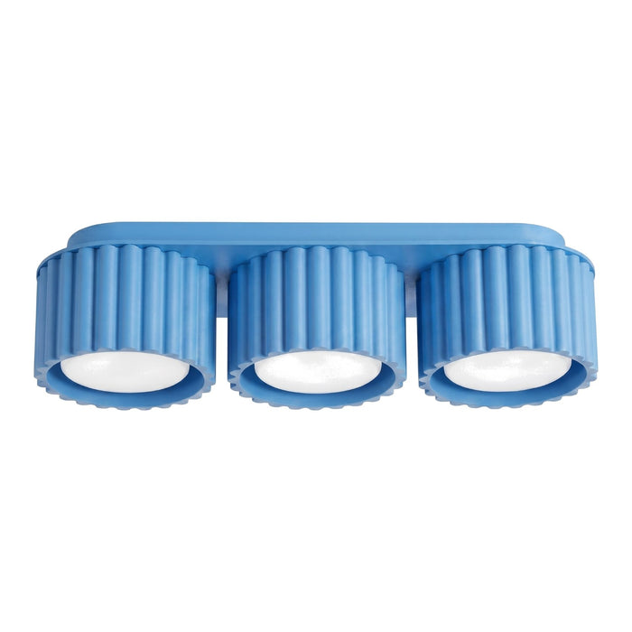 SOLLUX SL.2643 Plafón AURA 3 azur Gx53