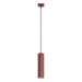 SOLLUX SL.3225 Lámpara Colgante Rayo 1 Burdeos