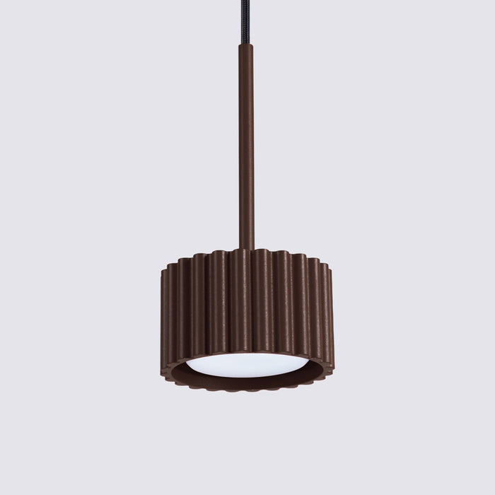 SOLLUX SL.2690 Lámpara colgante AURA 1 marrón Gx53