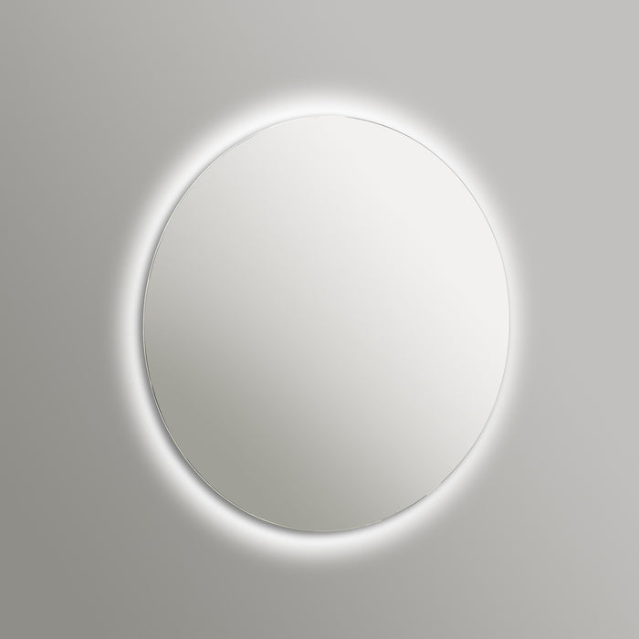 GEDY 34040000000 ANTHONY Espejo de pared con LED ø 75 cm canto pulido