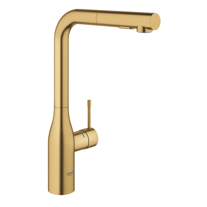 GROHE 30 504 GN0 ESSENCE Monomando de fregadero 1/2" oro cepillado