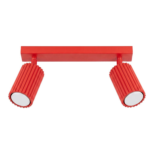 SOLLUX SL.2365 Plafón Karbon 2 Roja