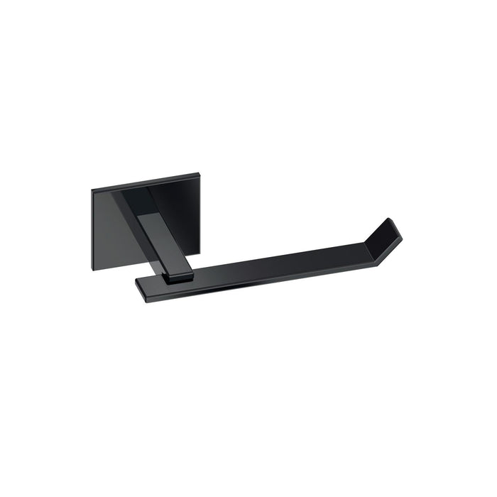 BELTRAN 10779 MONACO Black Chrome Adhesive Toilet Paper Holder