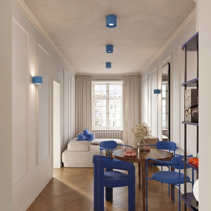 SOLLUX SL.2428 Plafón AURA 1 azur GU10