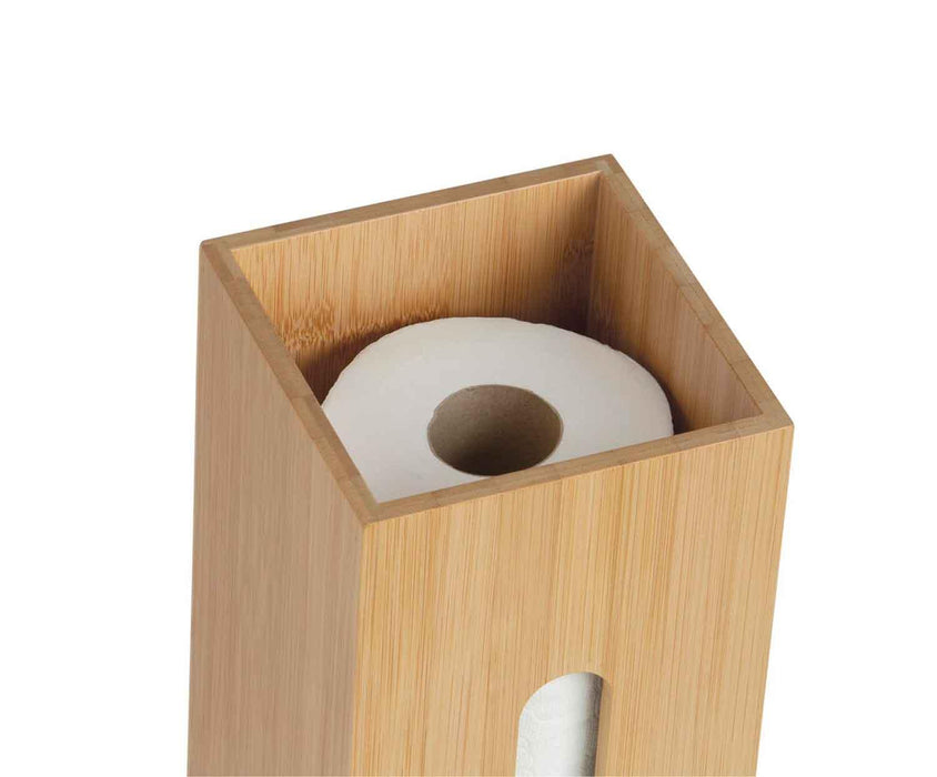 ANDREA HOUSE BA73012 Portarrollos Para Recambios De Papel Wc De Bambú