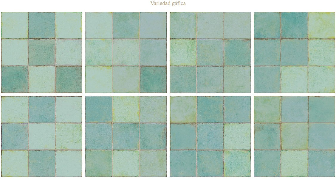 LA PLATERA KUBE KUR EMERALD 45x45 Porcelánico Esmaltado
