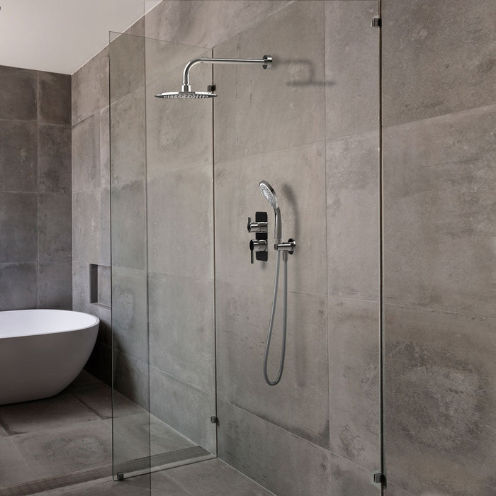 RAMONSOLER 941502RP240 Built-in Shower Single-lever Set 2 Ways Chrome