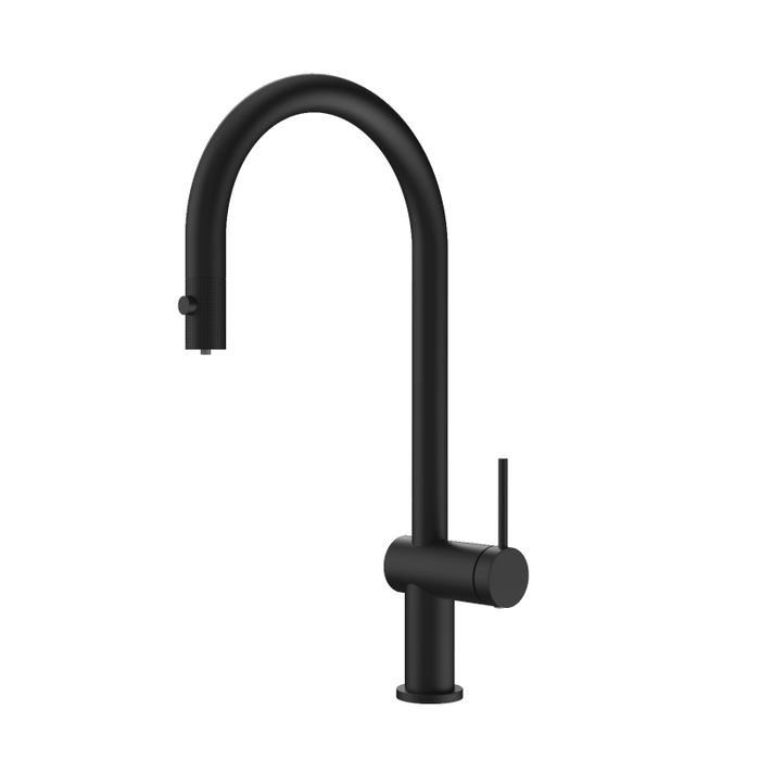 IMEX GOS006/NG LAZIO Grifo Cocina Extraible Con Osmosis Negro Mate