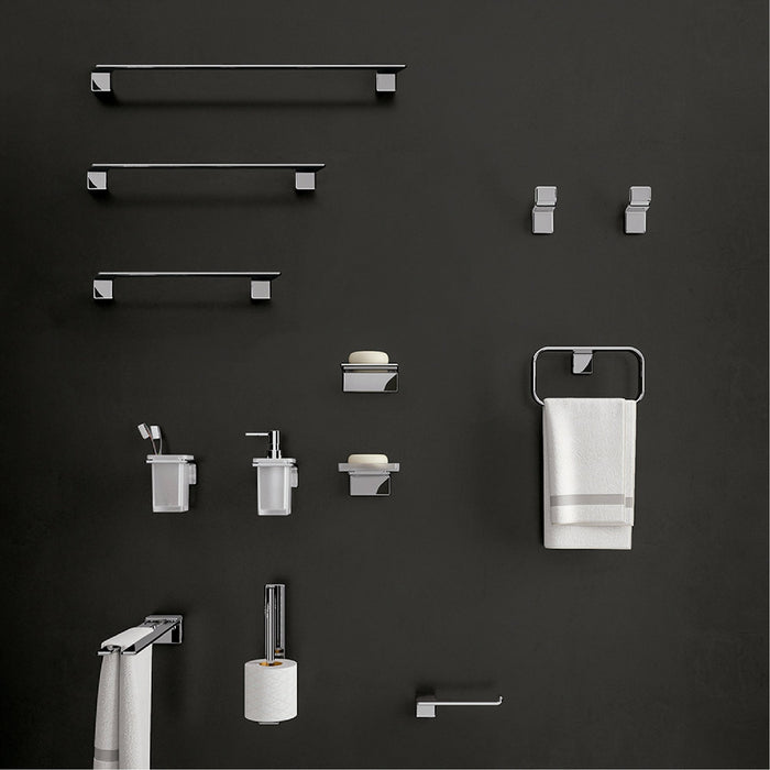 GEDY A9216013000 THE LILY Chrome Towel Rack