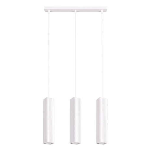 SOLLUX SL.3142 Lámpara Colgante Rayo 3L Blanca