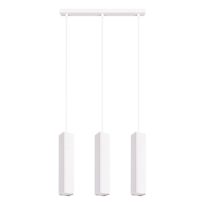 SOLLUX SL.3142 Lámpara Colgante Rayo 3L Blanca
