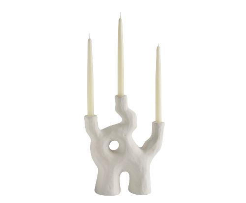 ANDREA HOUSE AX24032 Candelabro Cerámica Zeus 26X10X32Cm
