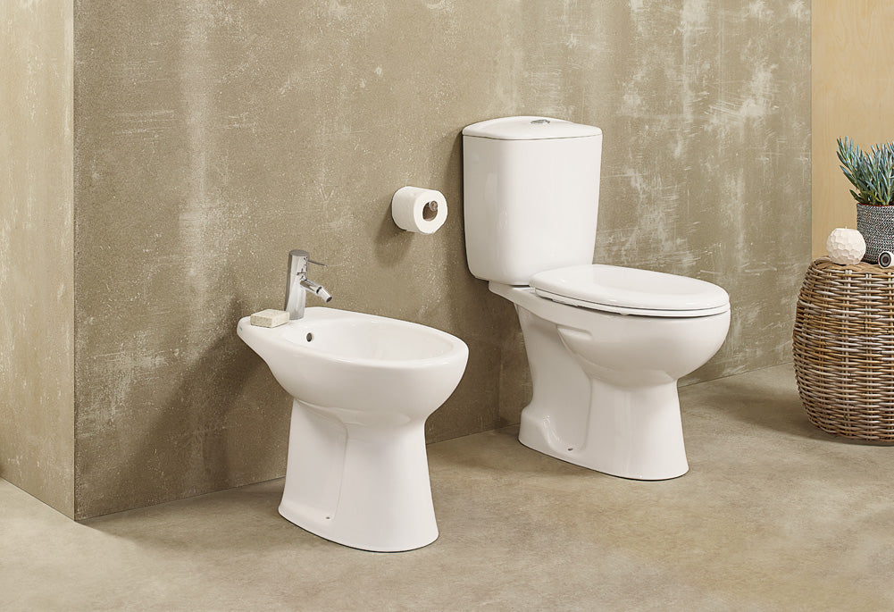 SANITANA MUNICH Inodoro Completo Alimentación Inferior Blanco