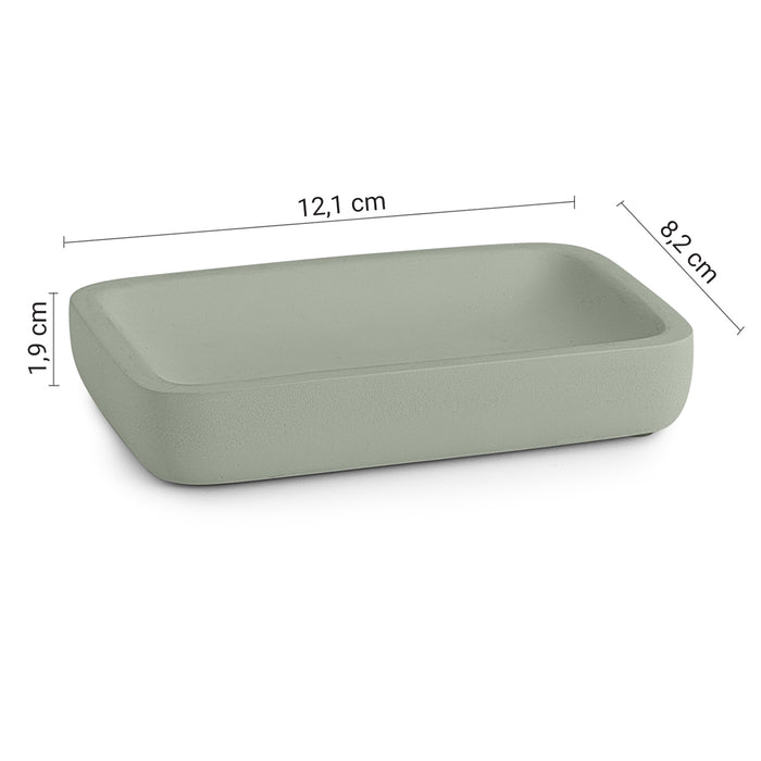 GEDY YL110700000 YLENIA Jabonera verde mate
