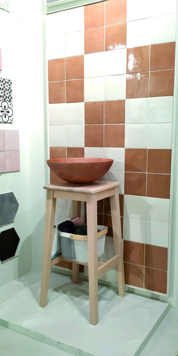 DUNE 188035 BERLIN TERRA Lavabo de Sobreencimera