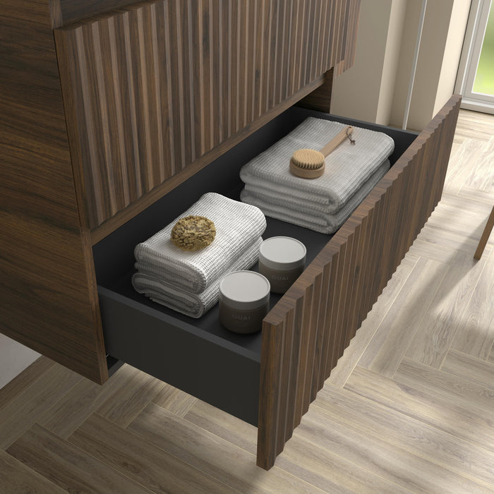 SALGAR 121776 KIRA Mueble+Lavabo LISBOA 120cm Nogal