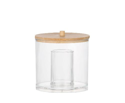 ANDREA HOUSE BA72111 Bote  Baño Organizador Acrílic Ø9X9