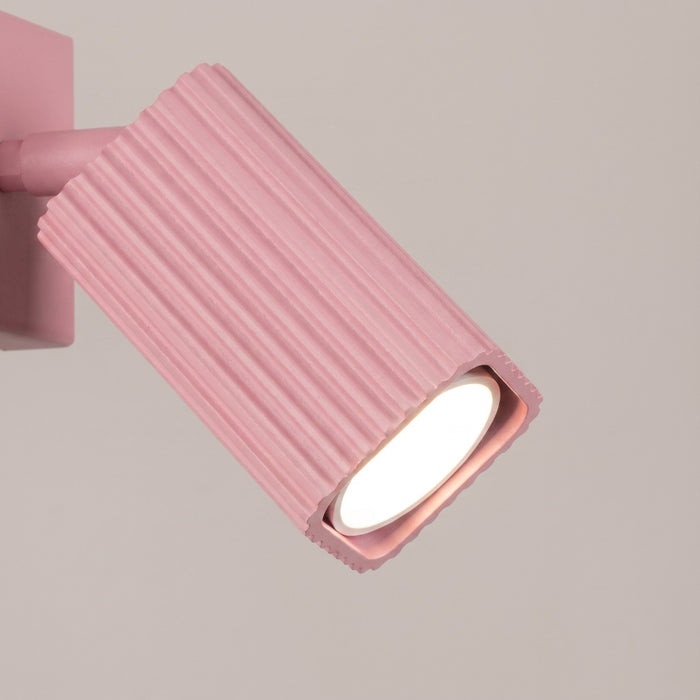 SOLLUX SL.3273 Lámpara De Pared Rayo Rosa Con Interruptor
