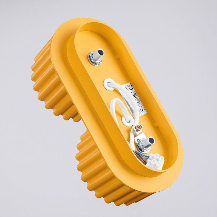 SOLLUX SL.2417 Plafón AURA 2 amarillo Gx53