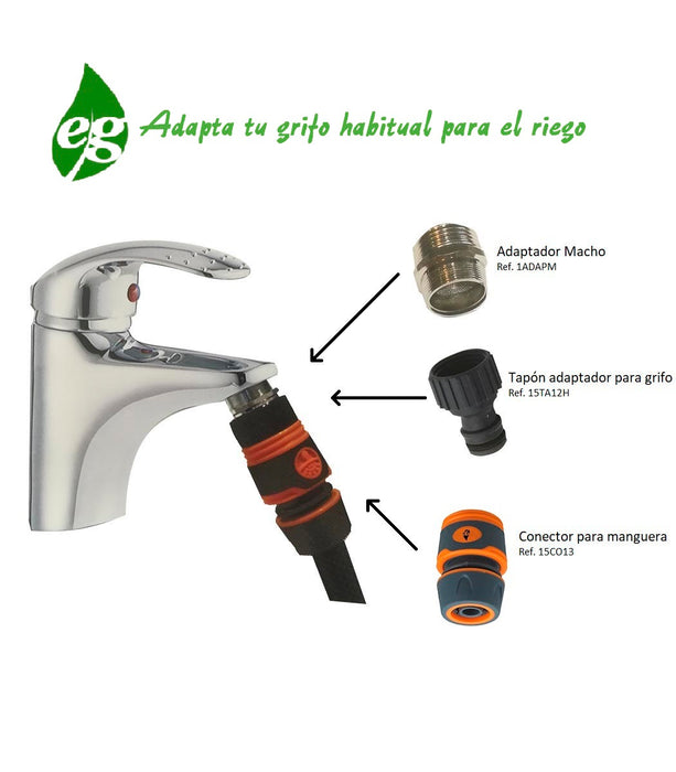 ARCOBAÑ 15TA12H  Tapón Adaptador Hembra P/grifo 1/2