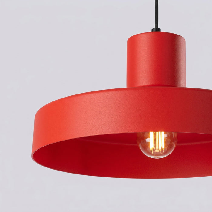 SOLLUX SL.2057 Lámpara colgante BILO rojo