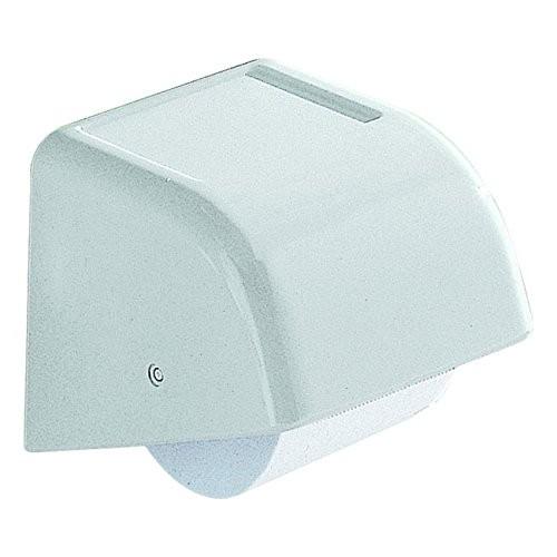 GEDY 72250200100 Portarrollo Con Tapa Darios Blanco