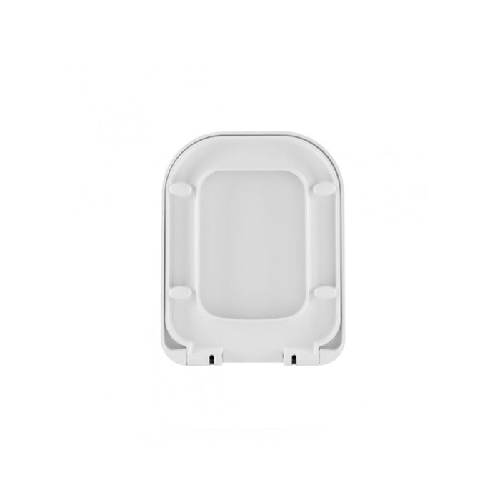 UNISAN 23431 LOOK Tapa Asiento Caída Amortiguada Blanco