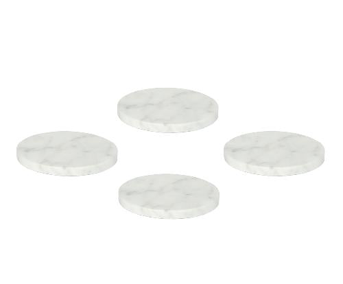 ANDREA HOUSE MS23118 Set 4 Posavasos Mármol Ø10 Cm