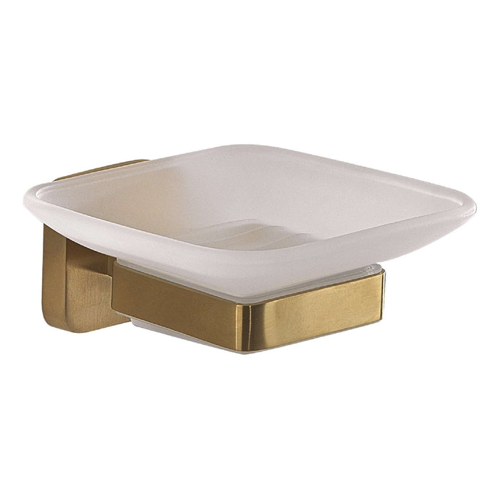 GEDY TO118800100 TONGA Matte Gold Soap Dish