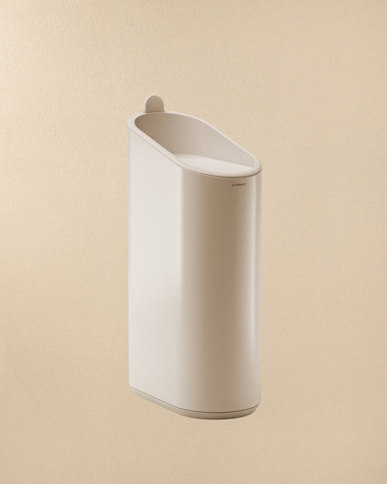 COSMIC WJC512A0002065 FLAT Papelera Color Blanco Mate