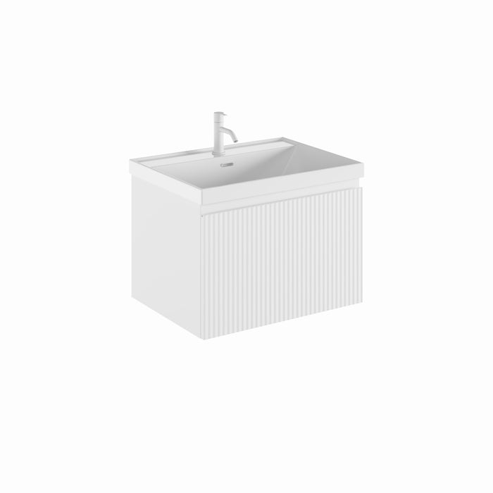 ROYO VORA Mueble 1C+Lavabo Cairo Blanco Mate
