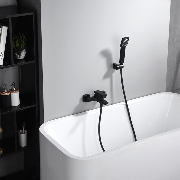IMEX BDAR025-4NG ART Bathroom / Shower Single-lever Matte Black Kit