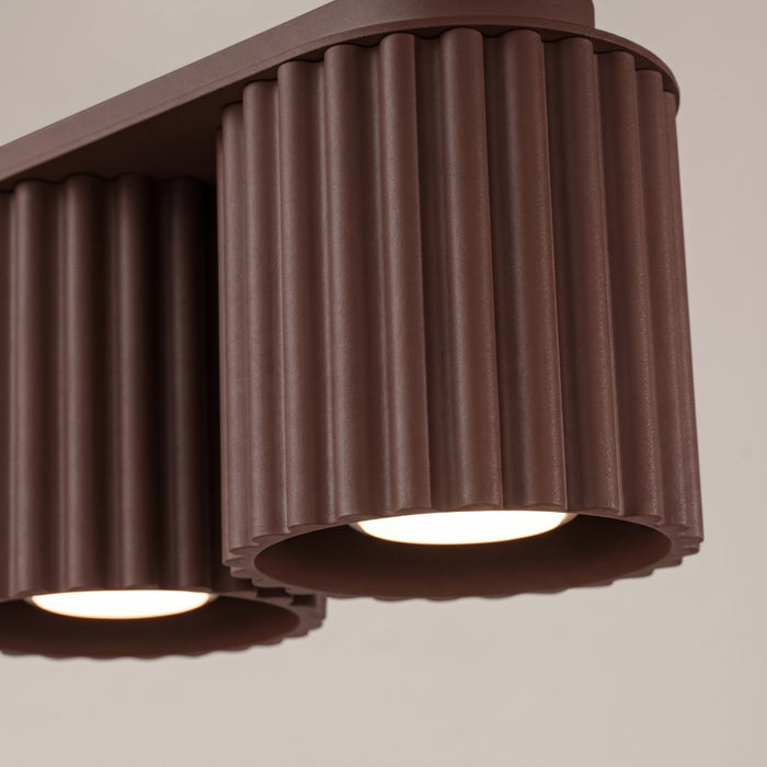 SOLLUX SL.2424 Plafón AURA 2 marrón GU10