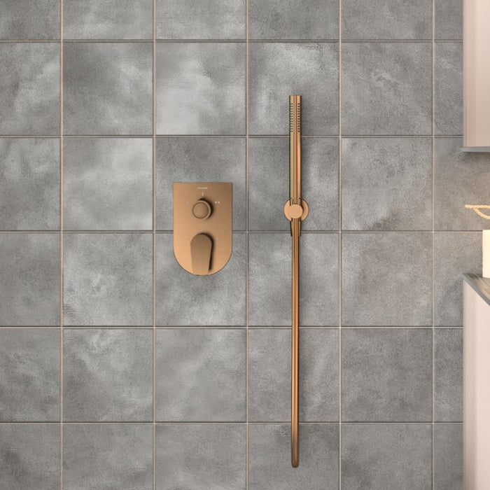 RAMÓN SOLER 2475CCUC HIDROTERAPIA Flexo de Ducha 175 cm Cobre Cepillado