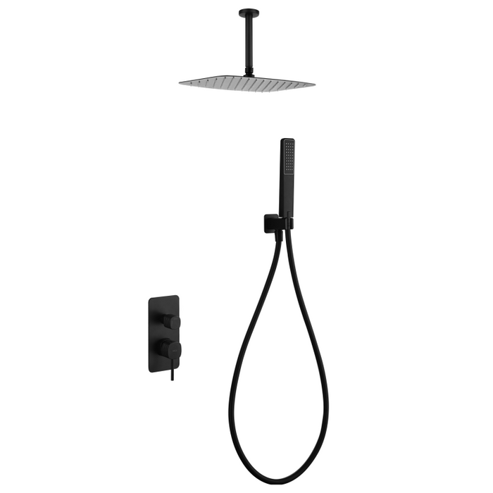 IMEX GPS069/NG FIRENZE-SASSARI Monomando Conjunto Empotrado Negro