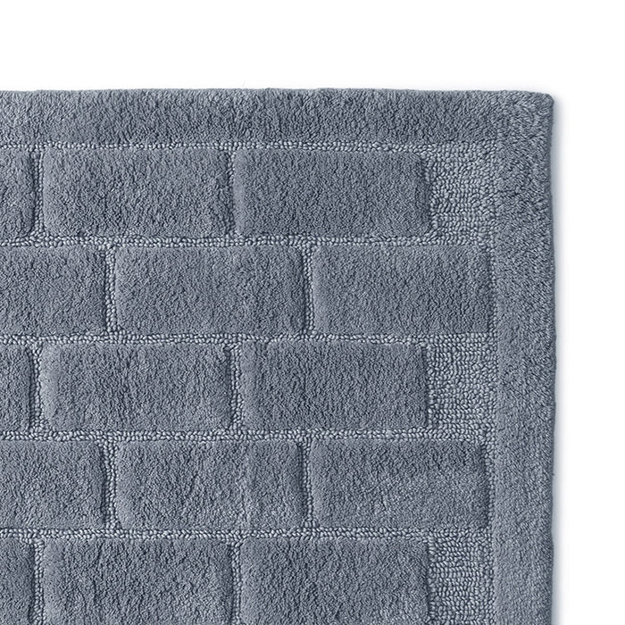 GEDY 96TI6090089 TILE Alfombra 60X90 cm Gris